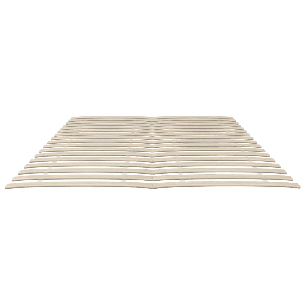 vidaXL Somieră de pat cu 34 de șipci, 2 buc., 80x200 cm