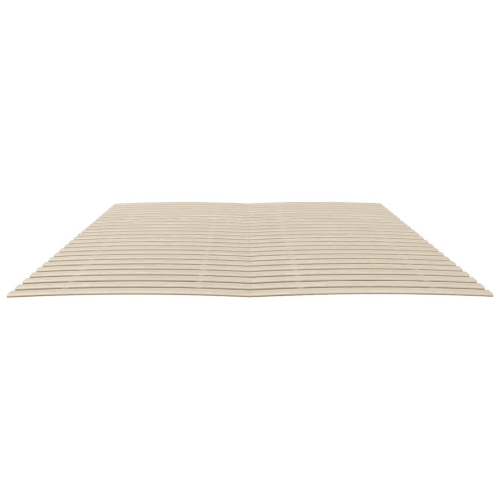 vidaXL Somieră de pat cu 48 de șipci, 2 buc., 90x200 cm vidaXL Somieră de pat cu 48 de șipci, 2 buc., 90x200 cm
