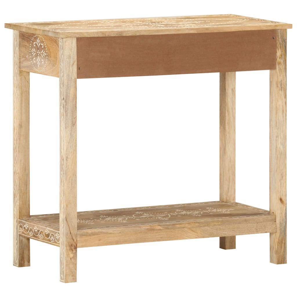 vidaXL Masă consolă, 80 x 35 x 74 cm, lemn masiv de mango vidaXL Masă consolă, 80 x 35 x 74 cm, lemn masiv de mango