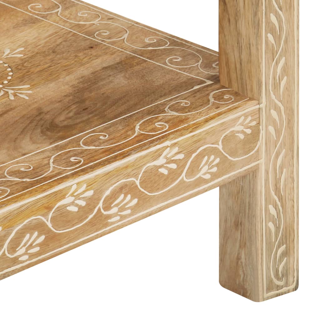 vidaXL Masă consolă, 80 x 35 x 74 cm, lemn masiv de mango vidaXL Masă consolă, 80 x 35 x 74 cm, lemn masiv de mango