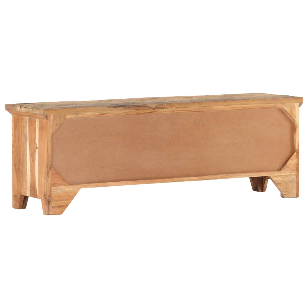 vidaXL Comodă TV, 120 x 30 x 40 cm, lemn masiv acacia/lemn reciclat