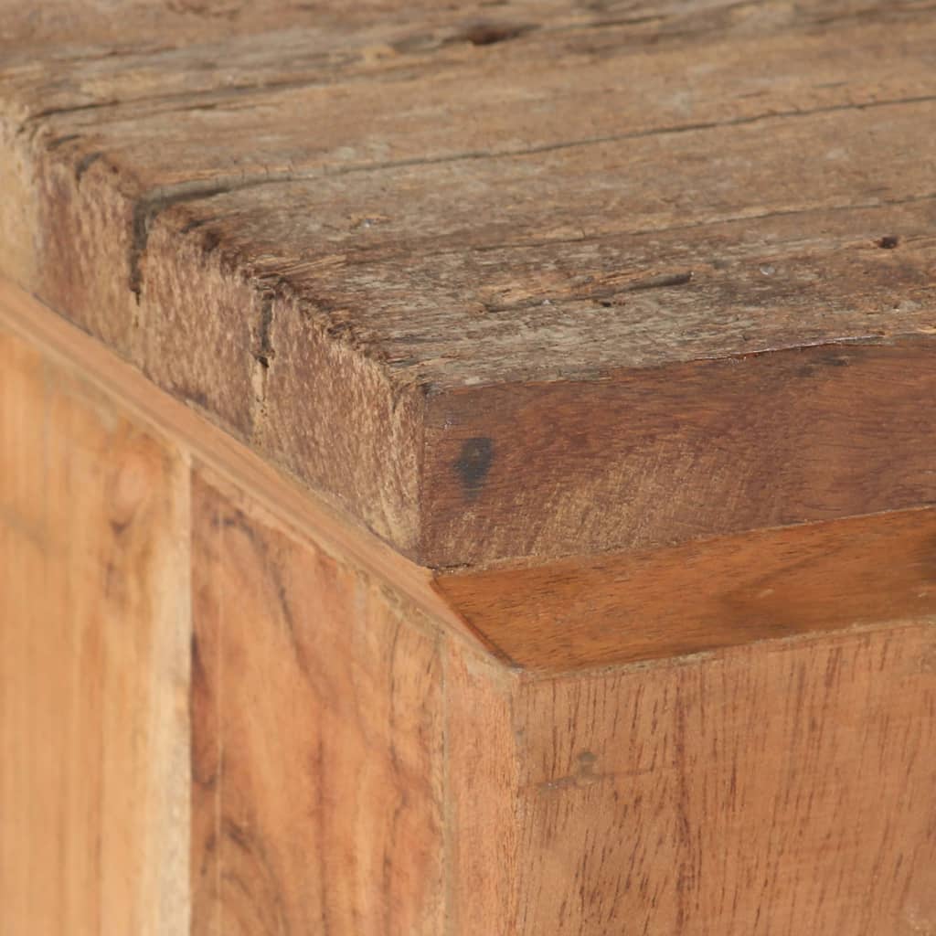 vidaXL Comodă TV, 120 x 30 x 40 cm, lemn masiv acacia/lemn reciclat