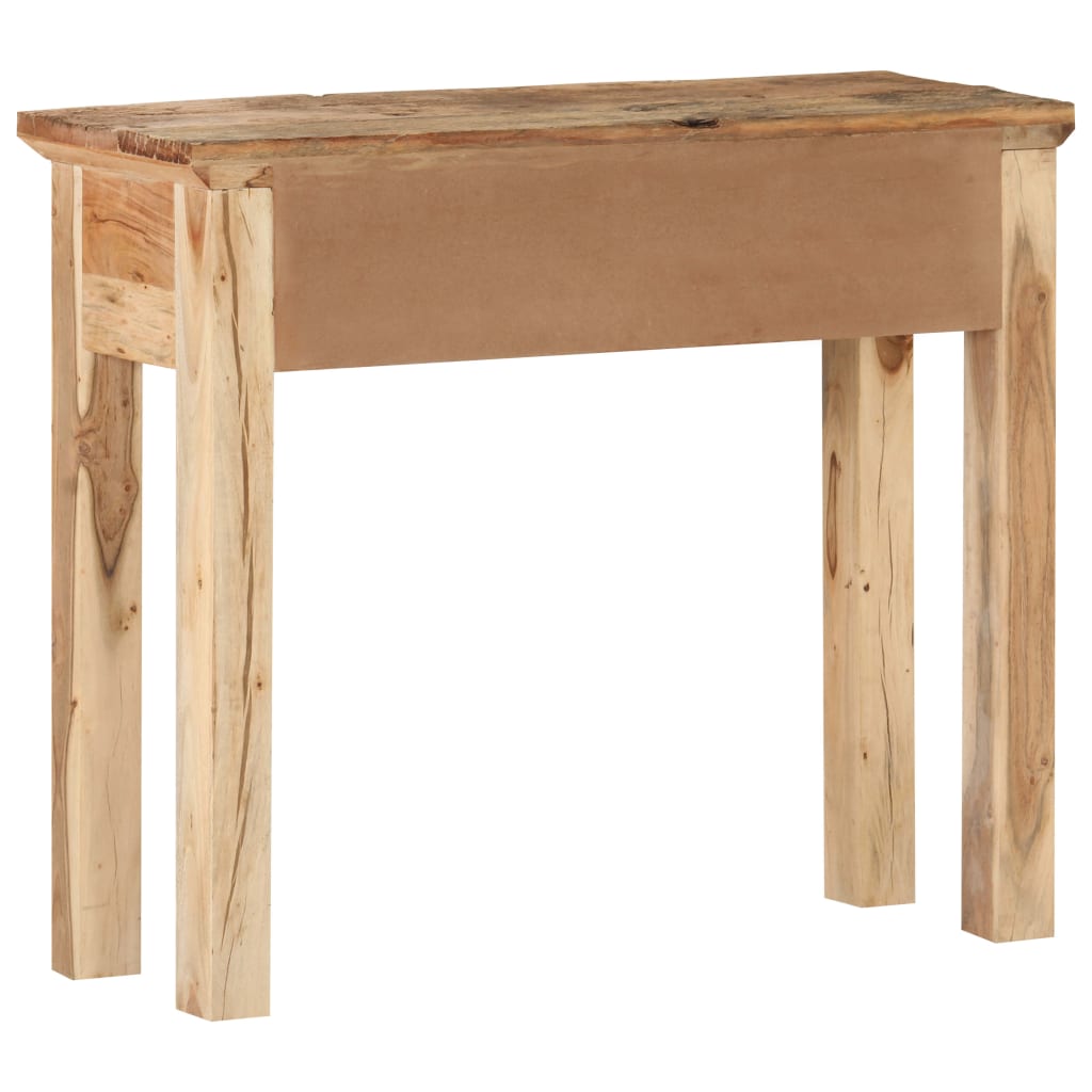 vidaXL Masă consolă 90,5x30x75cm lemn masiv de acacia și lemn reciclat vidaXL Masă consolă 90,5x30x75cm lemn masiv de acacia și lemn reciclat