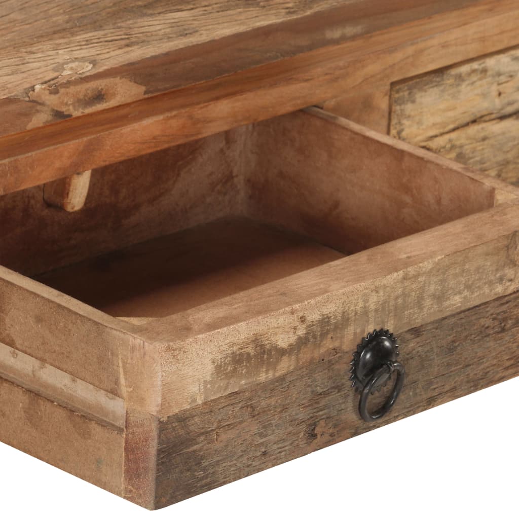 vidaXL Masă consolă 90,5x30x75cm lemn masiv de acacia și lemn reciclat vidaXL Masă consolă 90,5x30x75cm lemn masiv de acacia și lemn reciclat