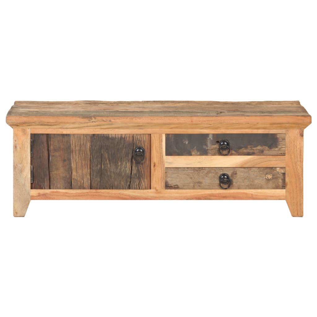 vidaXL Masă de cafea, 90 x 50 x 31 cm, lemn masiv reciclat vidaXL Masă de cafea, 90 x 50 x 31 cm, lemn masiv reciclat