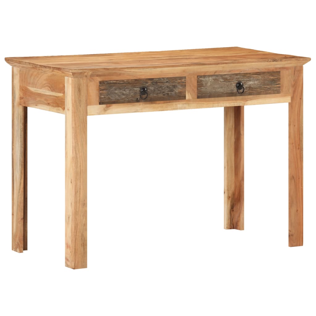 vidaXL Birou, 110 x 50 x 75 cm, lemn masiv reciclat vidaXL Birou, 110 x 50 x 75 cm, lemn masiv reciclat