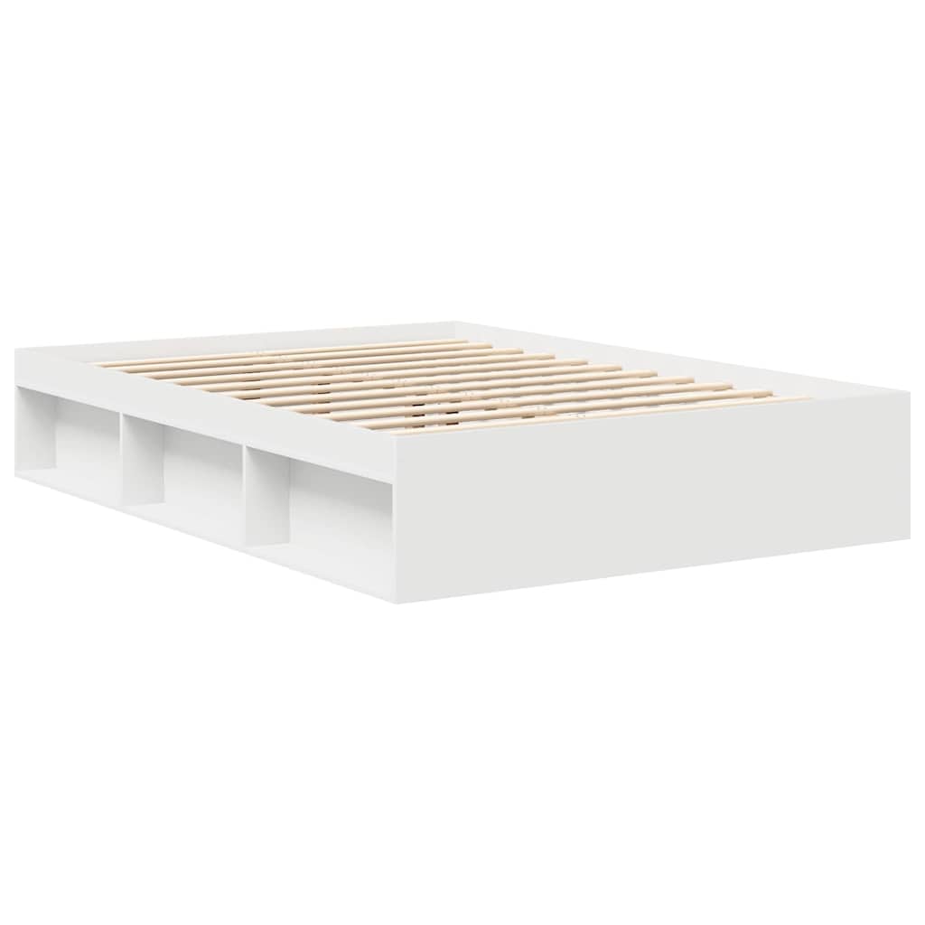 vidaXL Cadru de pat King Size, alb, 150x200 cm vidaXL Cadru de pat King Size, alb, 150x200 cm