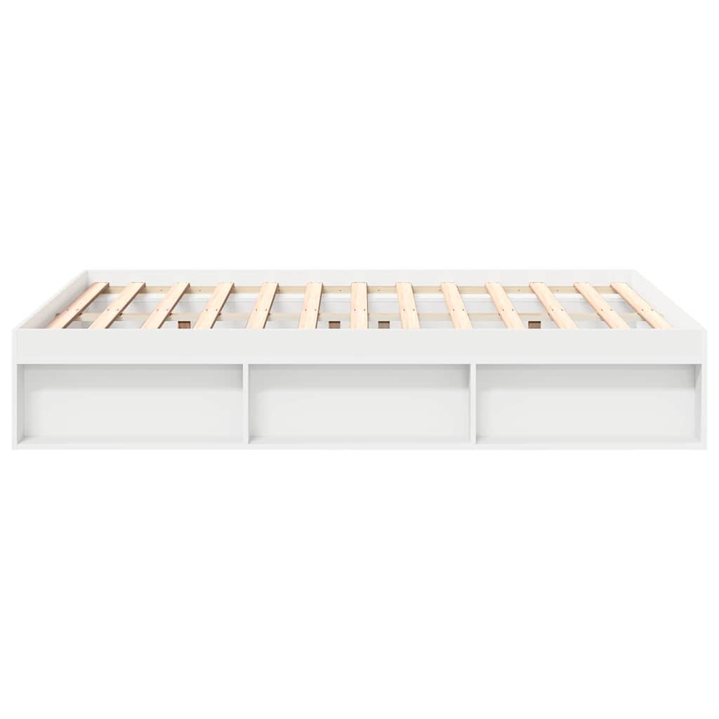 vidaXL Cadru de pat King Size, alb, 150x200 cm vidaXL Cadru de pat King Size, alb, 150x200 cm