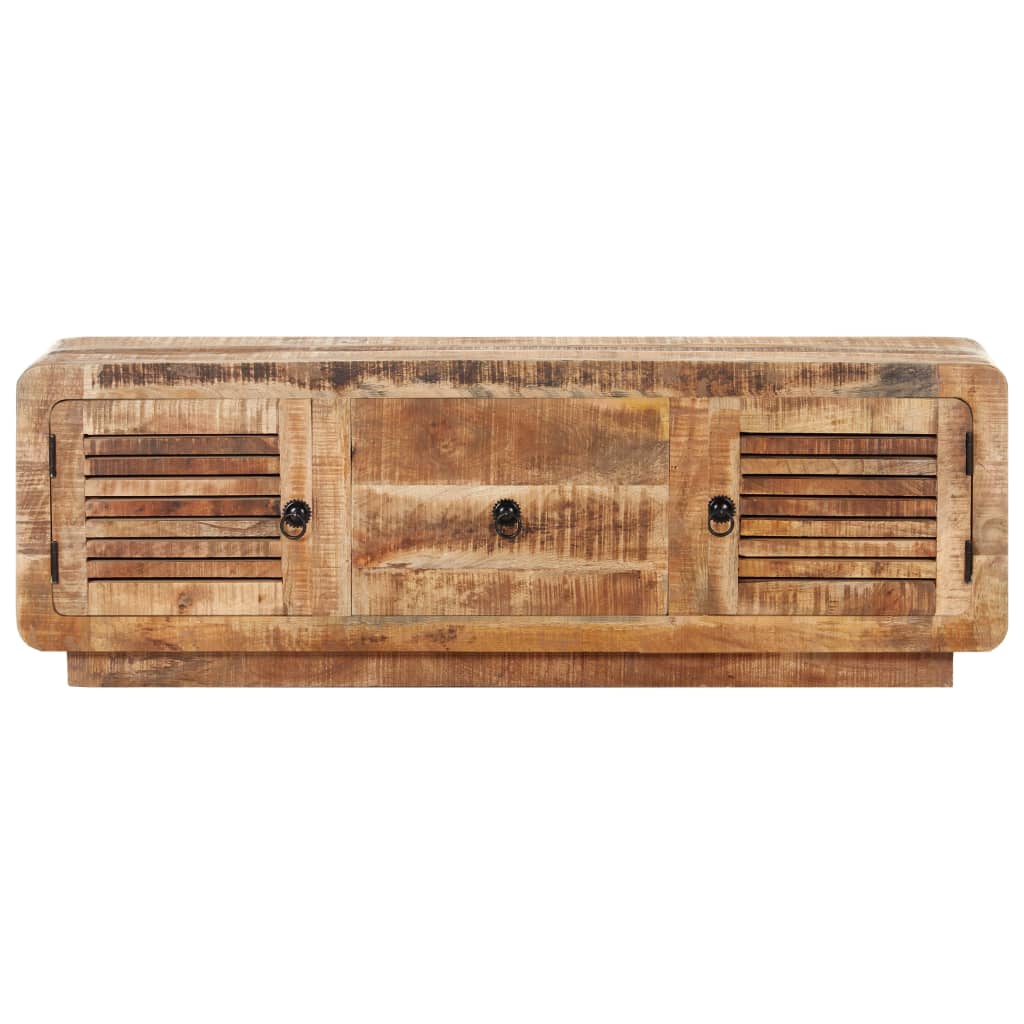vidaXL Comodă TV, 120 x 30 x 40 cm, lemn de mango nefinisat vidaXL Comodă TV, 120 x 30 x 40 cm, lemn de mango nefinisat
