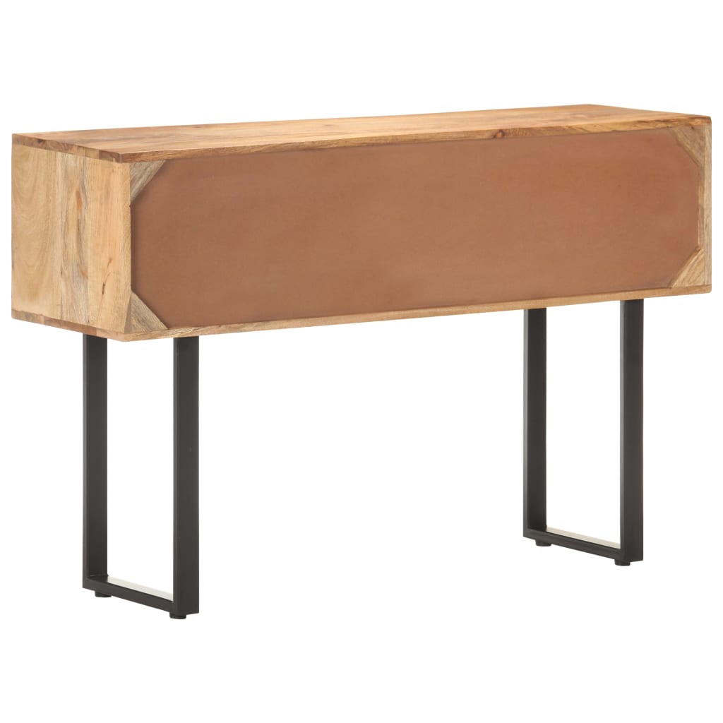 vidaXL Servantă, 116x35x75 cm, lemn masiv de mango