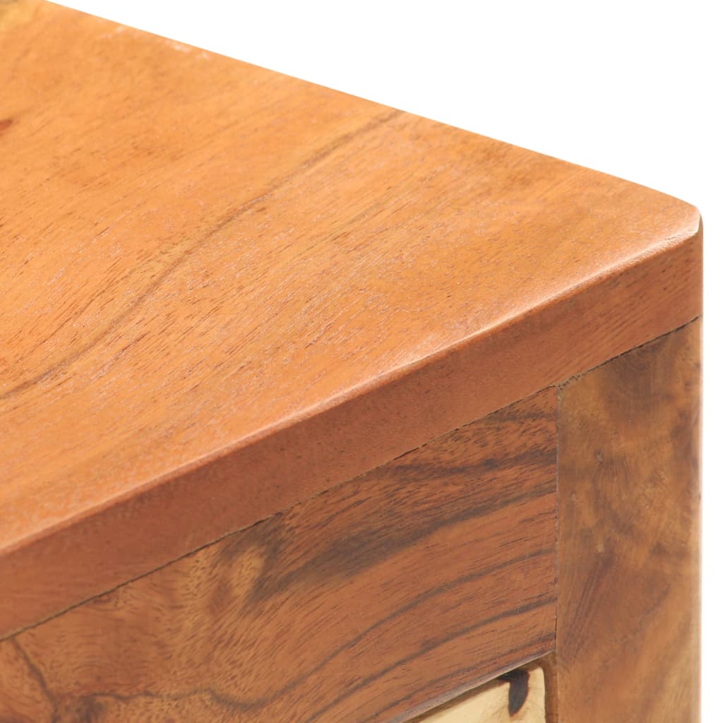 vidaXL Comodă TV, 116x30x40 cm, lemn masiv de acacia