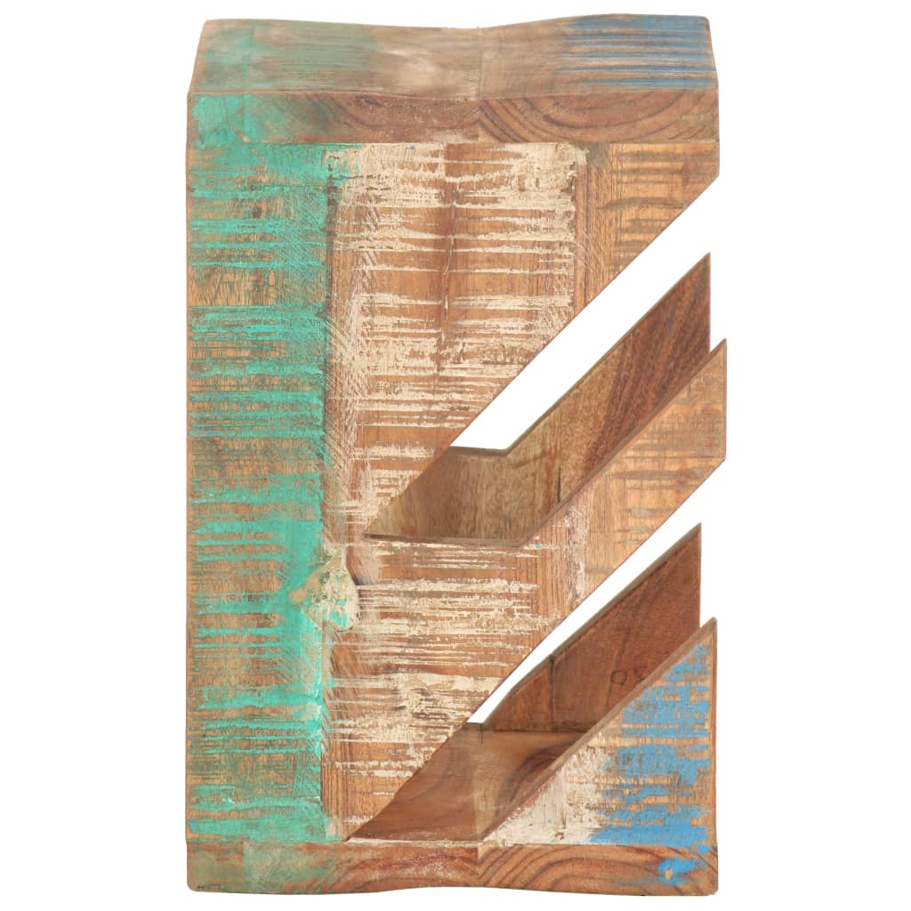 vidaXL Suport skateboard de perete 25x20x30 cm lemn masiv de reciclat vidaXL Suport skateboard de perete 25x20x30 cm lemn masiv de reciclat