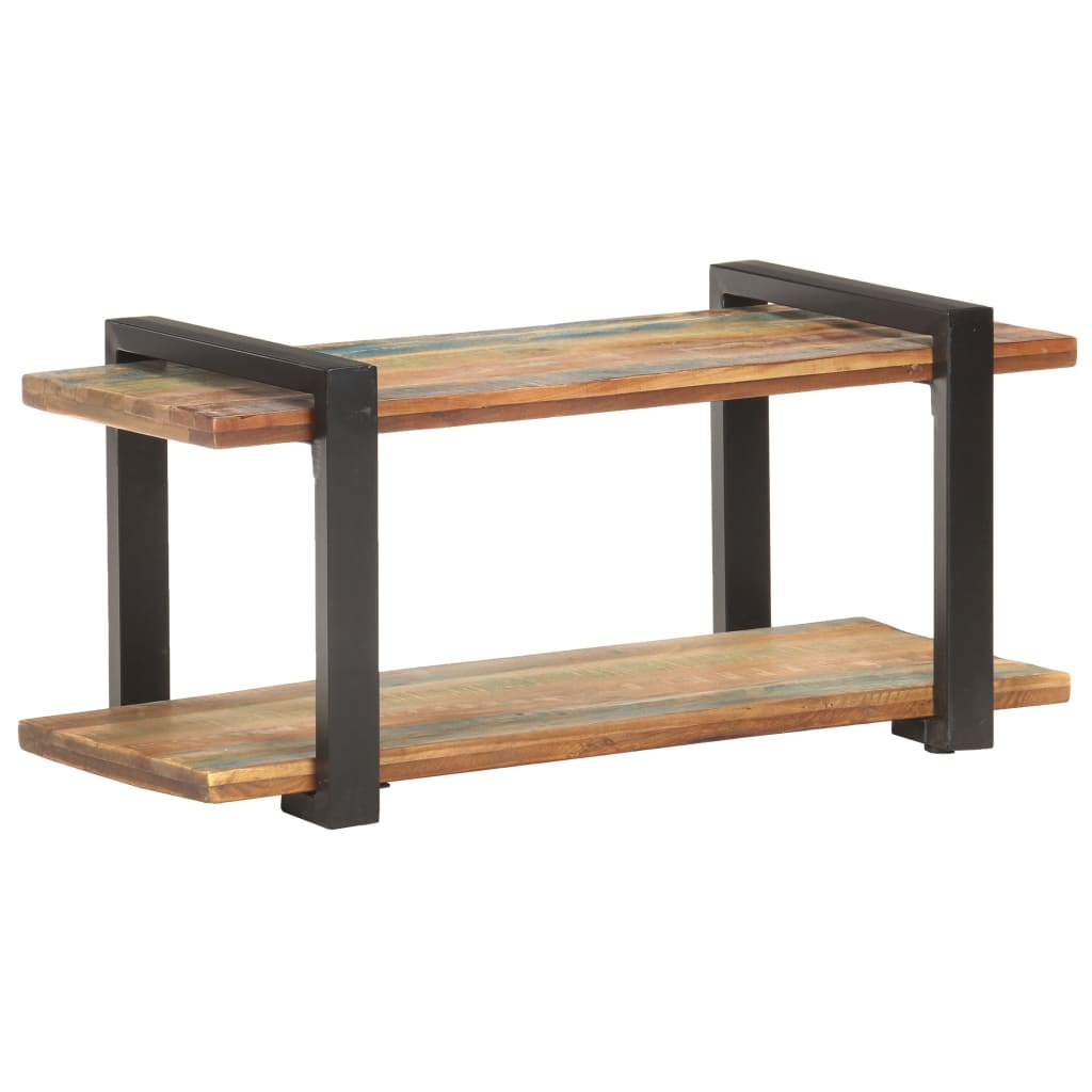 vidaXL Comodă TV, 90 x 40 x 40 cm, lemn masiv reciclat vidaXL Comodă TV, 90 x 40 x 40 cm, lemn masiv reciclat