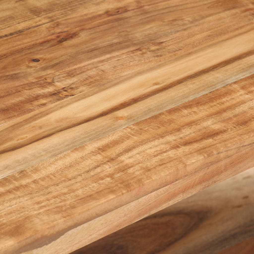 vidaXL Comodă TV, 90 x 40 x 40 cm, lemn masiv de acacia