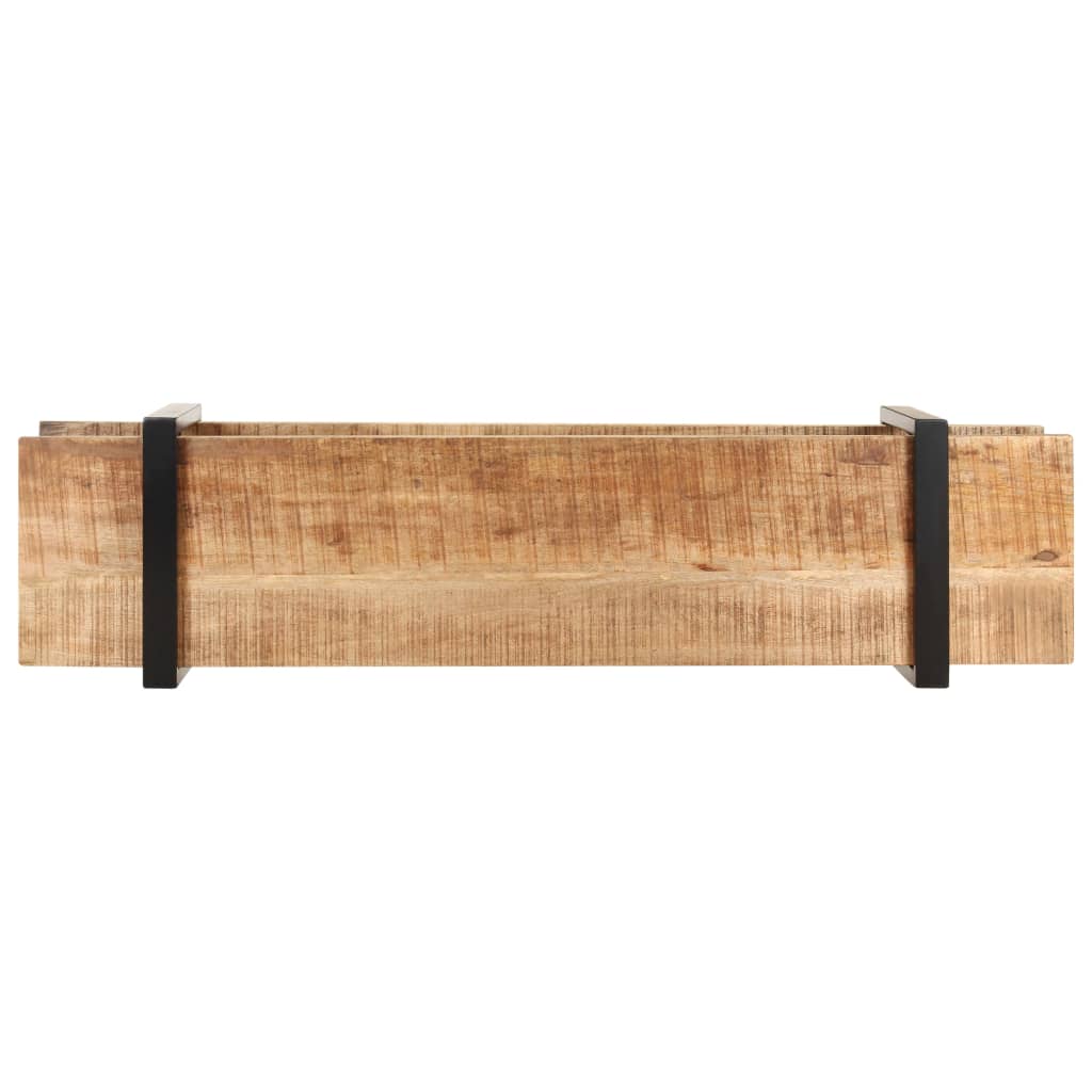 vidaXL Comodă TV, 160 x 40 x 40 cm, lemn masiv de mango nefinisat