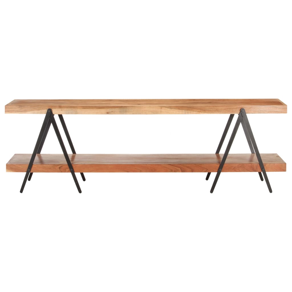 vidaXL Comodă TV, 160 x 40 x 50 cm, lemn masiv de acacia