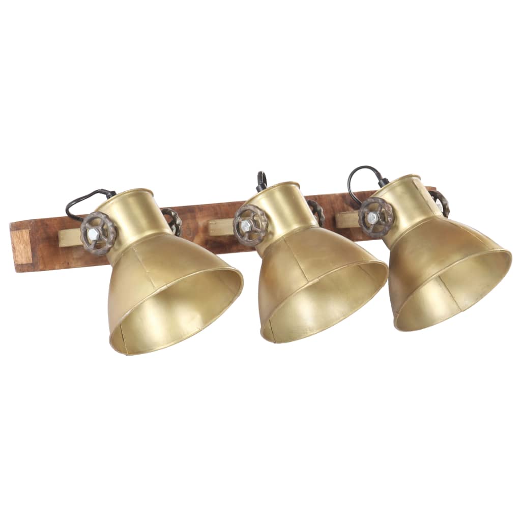 vidaXL Lampă de perete industrială, arămiu, 65 x 25 cm, E27 vidaXL Lampă de perete industrială, arămiu, 65 x 25 cm, E27