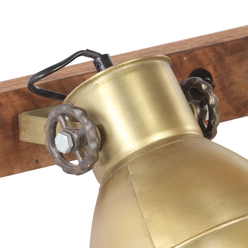 vidaXL Lampă de perete industrială, arămiu, 65 x 25 cm, E27 vidaXL Lampă de perete industrială, arămiu, 65 x 25 cm, E27