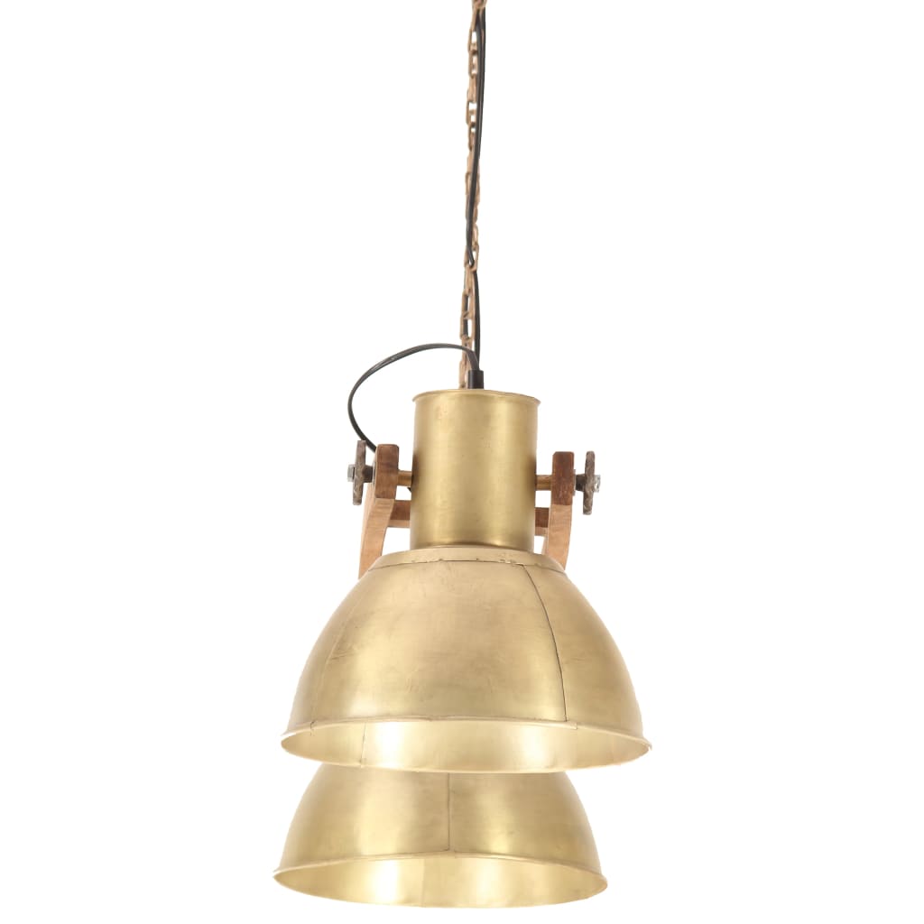 vidaXL Lampă suspendată industrială, 25 W, arămiu, 109 cm, E27 vidaXL Lampă suspendată industrială, 25 W, arămiu, 109 cm, E27