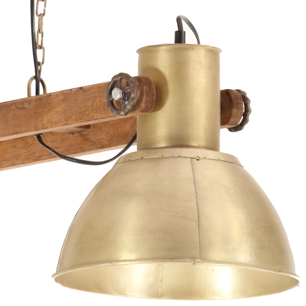 vidaXL Lampă suspendată industrială, 25 W, arămiu, 109 cm, E27 vidaXL Lampă suspendată industrială, 25 W, arămiu, 109 cm, E27
