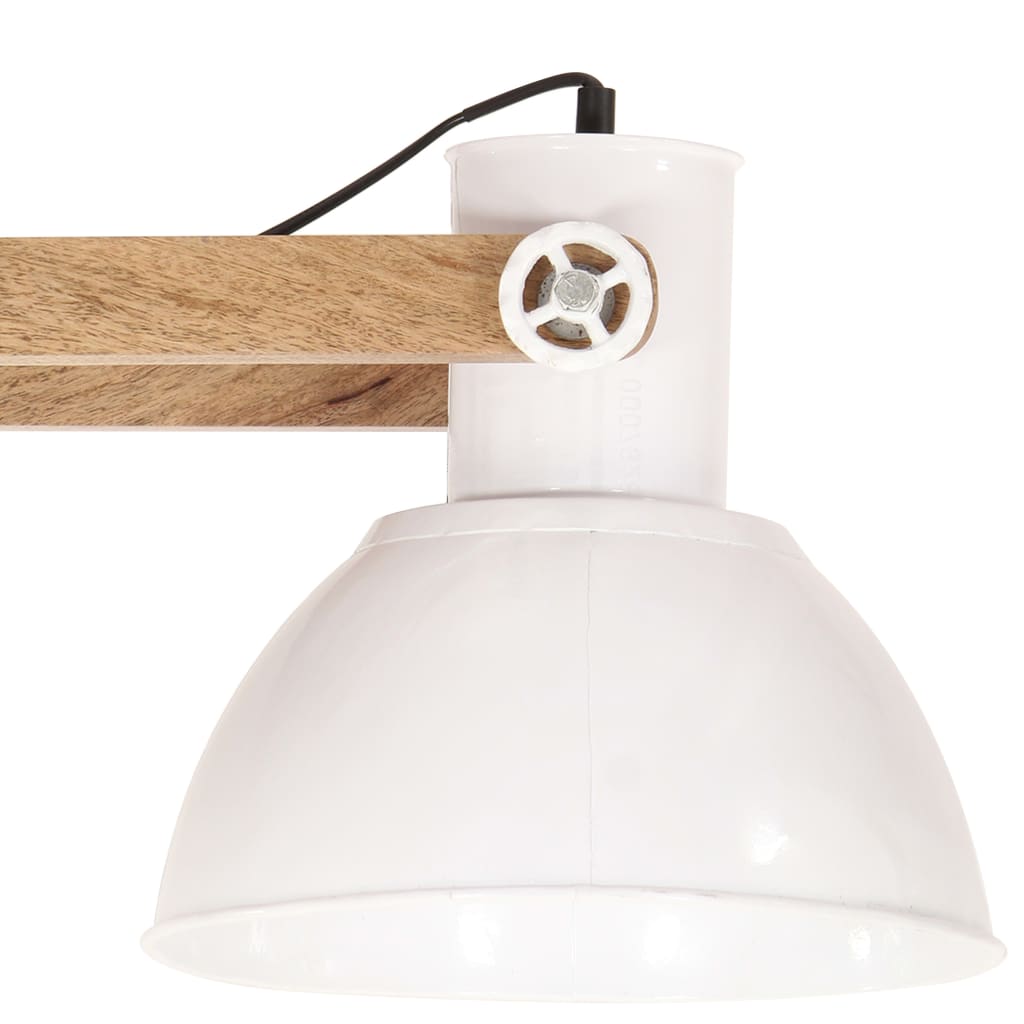 vidaXL Lampă suspendată industrială, 25 W, alb, 109 cm, E27 vidaXL Lampă suspendată industrială, 25 W, alb, 109 cm, E27