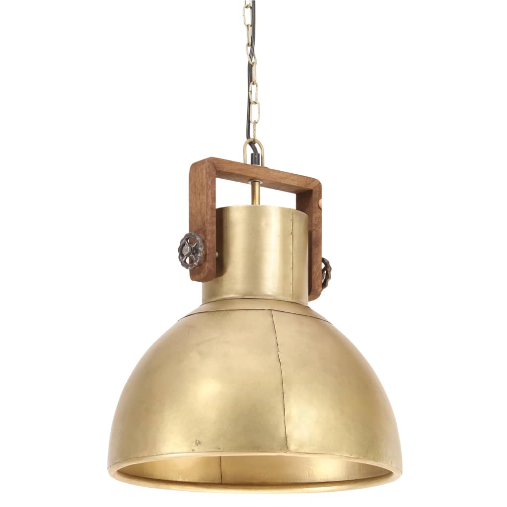 vidaXL Lampă suspendată industrială, 25 W, arămiu, 40 cm, E27, rotund vidaXL Lampă suspendată industrială, 25 W, arămiu, 40 cm, E27, rotund