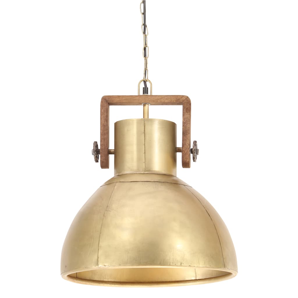 vidaXL Lampă suspendată industrială, 25 W, arămiu, 40 cm, E27, rotund vidaXL Lampă suspendată industrială, 25 W, arămiu, 40 cm, E27, rotund