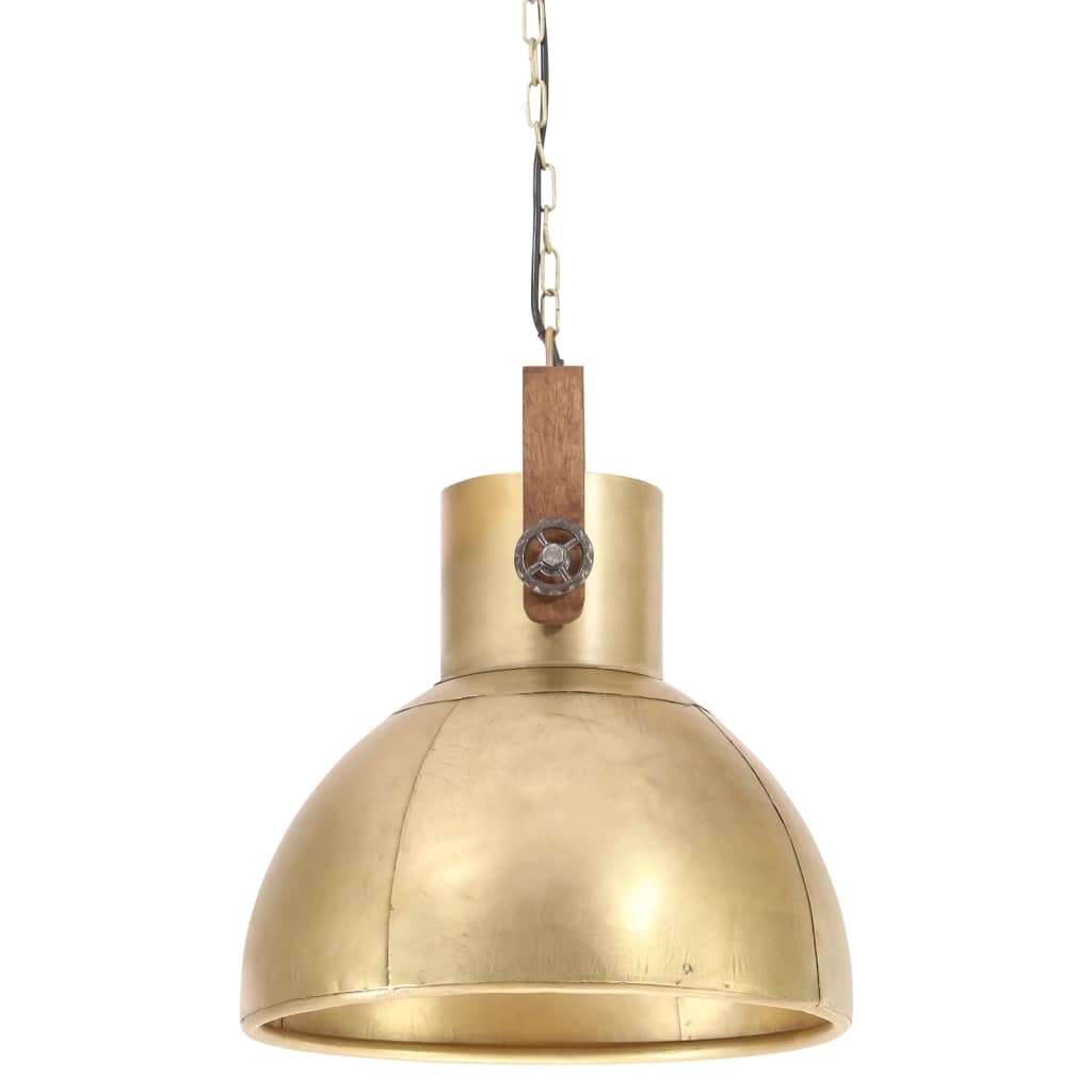 vidaXL Lampă suspendată industrială, 25 W, arămiu, 40 cm, E27, rotund vidaXL Lampă suspendată industrială, 25 W, arămiu, 40 cm, E27, rotund
