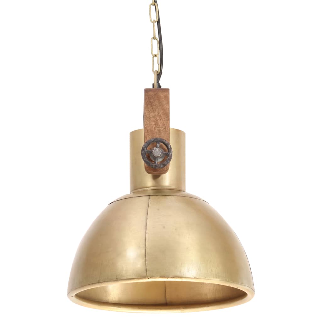 vidaXL Lampă suspendată industrială, 25 W, arămiu, 30 cm, E27, rotund vidaXL Lampă suspendată industrială, 25 W, arămiu, 30 cm, E27, rotund