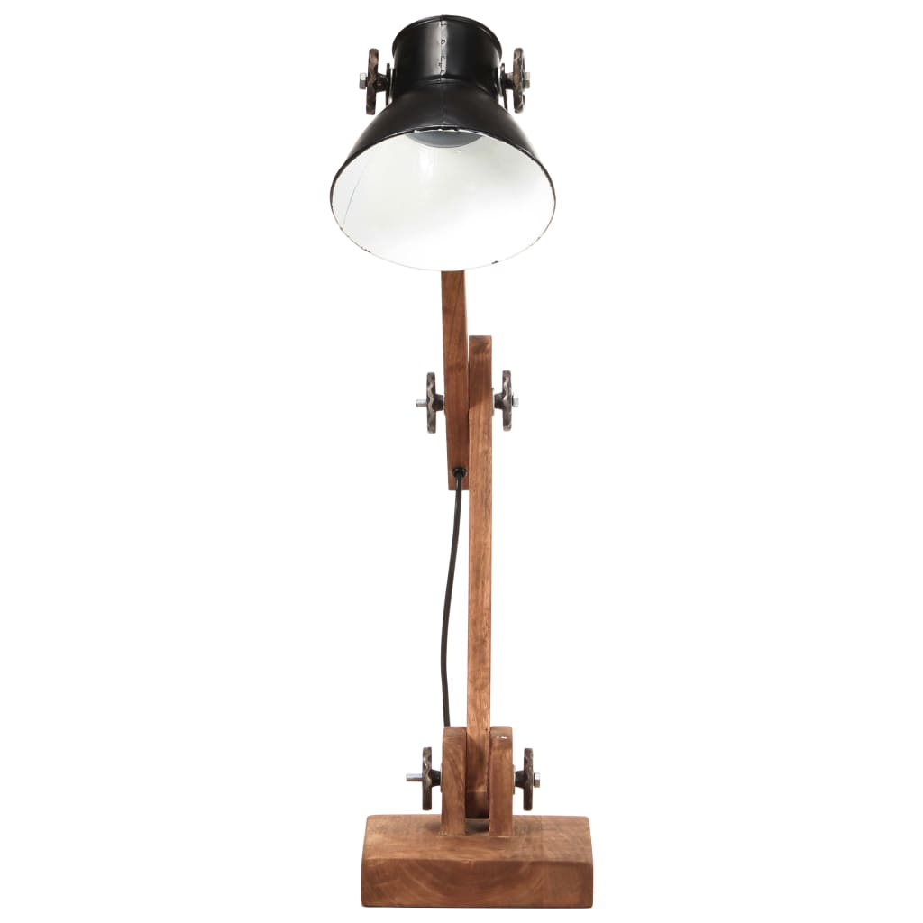 vidaXL Lampă de birou industrială, negru, 58x18x90 cm, E27, rotund vidaXL Lampă de birou industrială, negru, 58x18x90 cm, E27, rotund