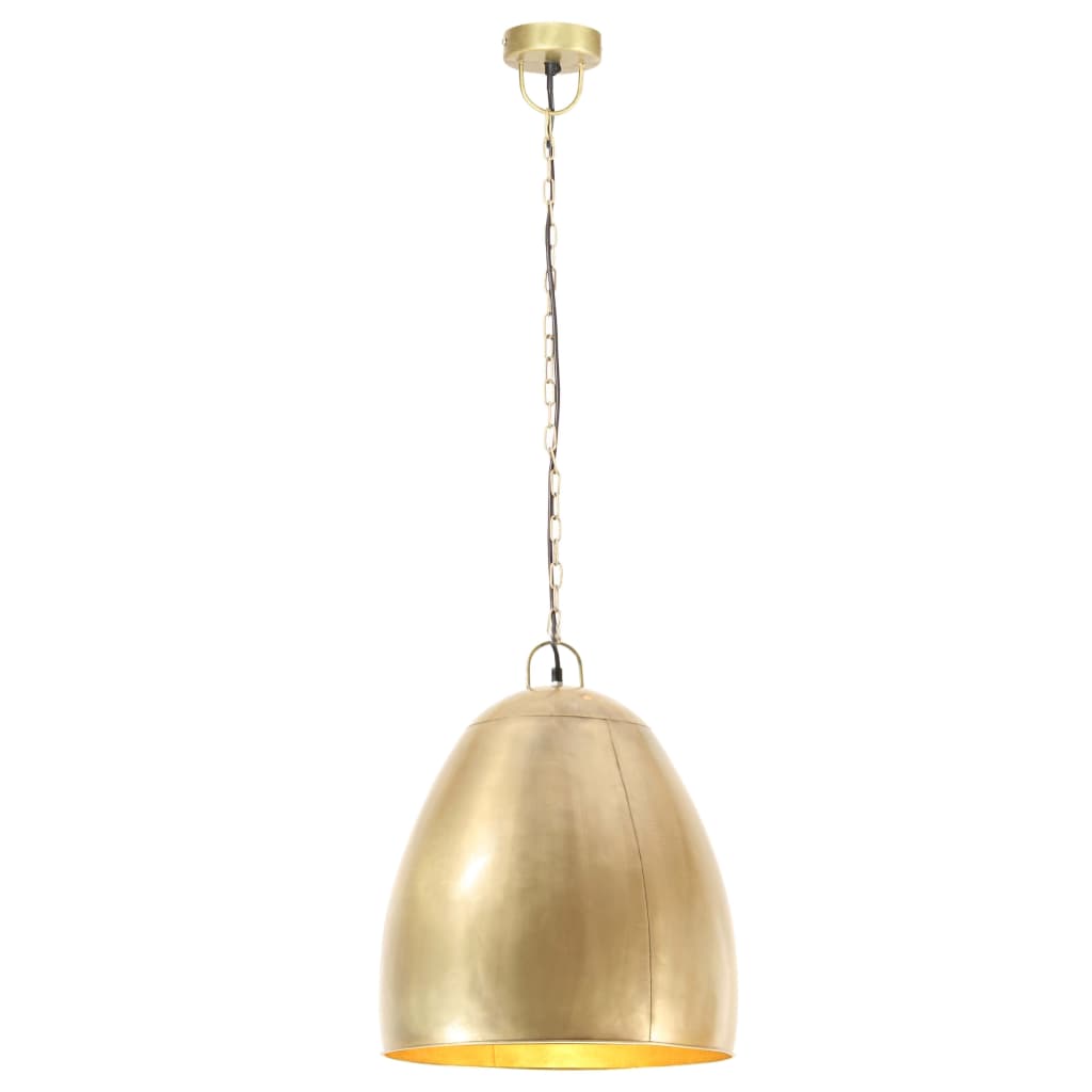 vidaXL Lampă suspendată industrială, 25 W, arămiu, 42 cm, E27, rotund vidaXL Lampă suspendată industrială, 25 W, arămiu, 42 cm, E27, rotund