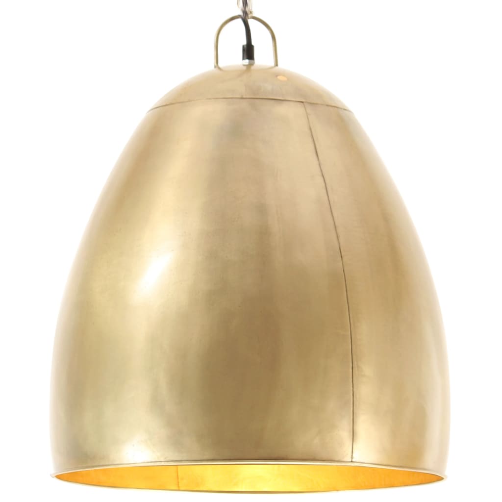vidaXL Lampă suspendată industrială, 25 W, arămiu, 42 cm, E27, rotund vidaXL Lampă suspendată industrială, 25 W, arămiu, 42 cm, E27, rotund