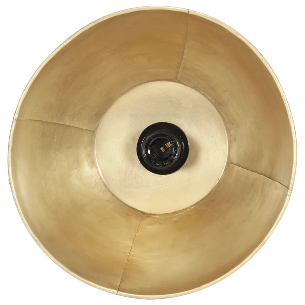 vidaXL Lampă suspendată, 25 W, culoare alamă, rotund, 28,5 cm, E27 vidaXL Lampă suspendată, 25 W, culoare alamă, rotund, 28,5 cm, E27