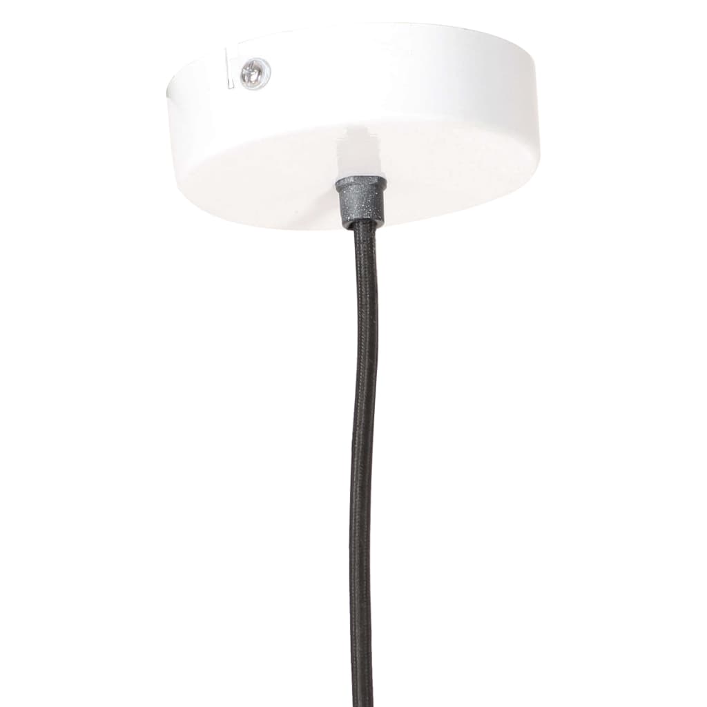 vidaXL Lampă suspendată, 25 W, alb, rotund, 28,5 cm, E27 vidaXL Lampă suspendată, 25 W, alb, rotund, 28,5 cm, E27