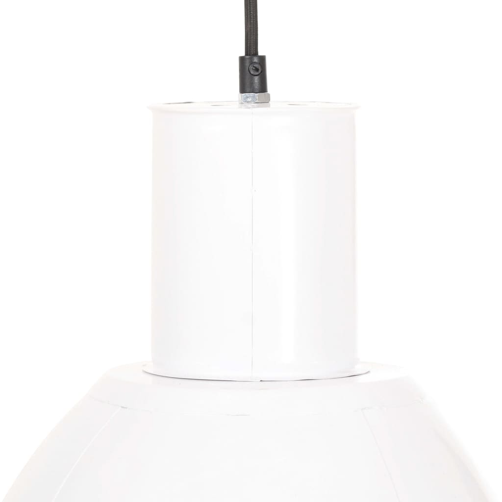 vidaXL Lampă suspendată, 25 W, alb, rotund, 28,5 cm, E27 vidaXL Lampă suspendată, 25 W, alb, rotund, 28,5 cm, E27