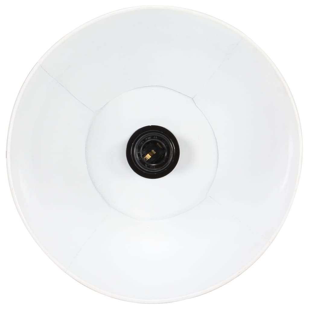 vidaXL Lampă suspendată, 25 W, alb, rotund, 28,5 cm, E27 vidaXL Lampă suspendată, 25 W, alb, rotund, 28,5 cm, E27