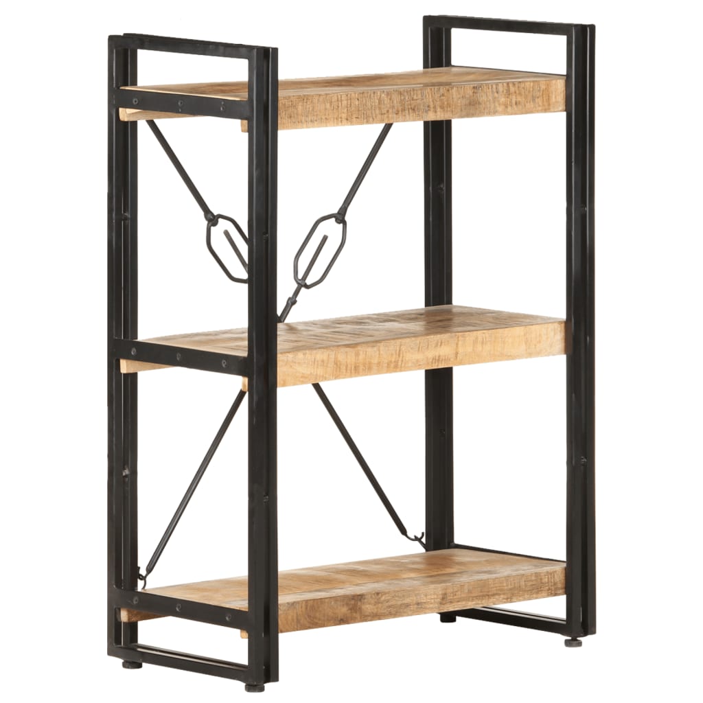 vidaXL Bibliotecă cu 3 niveluri, 60x30x80 cm, lemn masiv de mango vidaXL Bibliotecă cu 3 niveluri, 60x30x80 cm, lemn masiv de mango