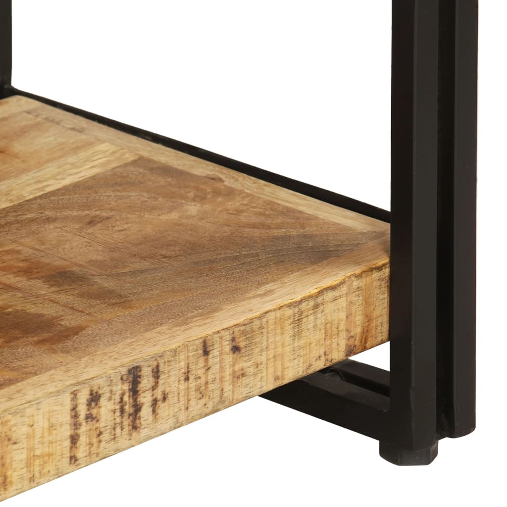 vidaXL Bibliotecă cu 3 niveluri, 140x30x80 cm, lemn masiv de mango vidaXL Bibliotecă cu 3 niveluri, 140x30x80 cm, lemn masiv de mango