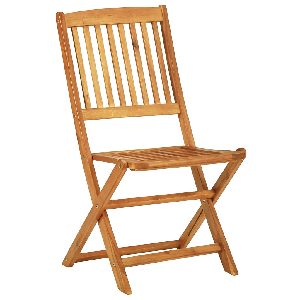 vidaXL Set mobilier grădină pliabil, 3 piese, lemn masiv acacia vidaXL Set mobilier grădină pliabil, 3 piese, lemn masiv acacia