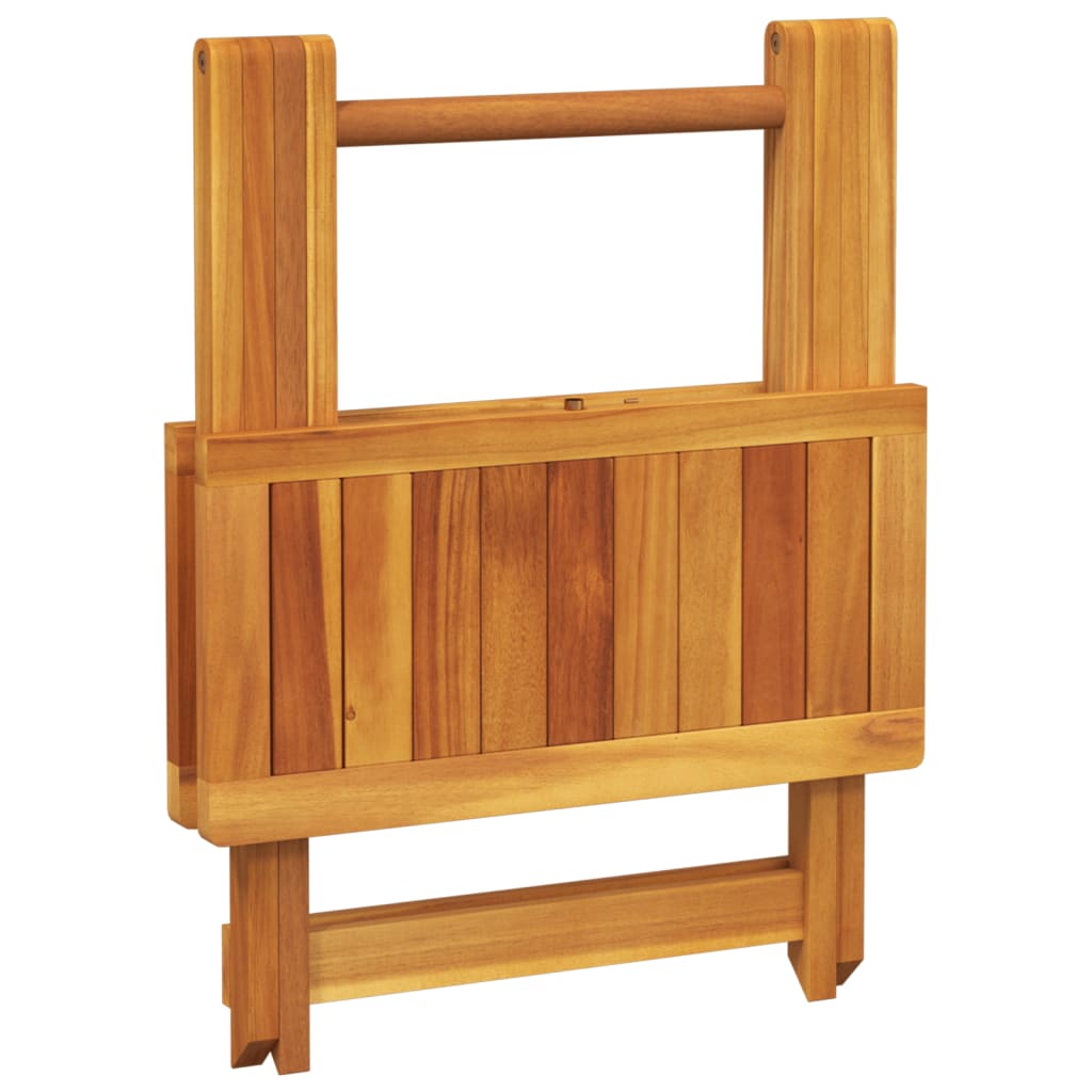 vidaXL Set mobilier grădină pliabil, 3 piese, lemn masiv acacia vidaXL Set mobilier grădină pliabil, 3 piese, lemn masiv acacia
