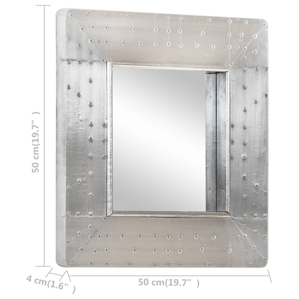 vidaXL Oglindă, design aviator, 50x50 cm, metal vidaXL Oglindă, design aviator, 50x50 cm, metal