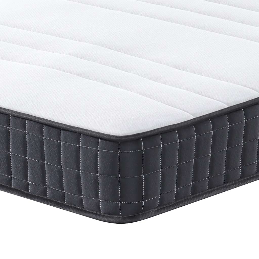 vidaXL Saltea cu arcuri bonnell, fermitate medie, 120x200 cm vidaXL Saltea cu arcuri bonnell, fermitate medie, 120x200 cm