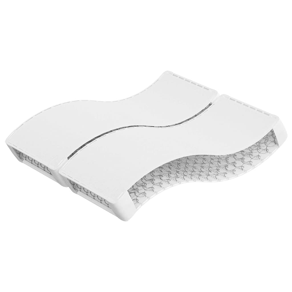 vidaXL Saltea cu arcuri bonnell, fermitate medie, 140x190 cm vidaXL Saltea cu arcuri bonnell, fermitate medie, 140x190 cm