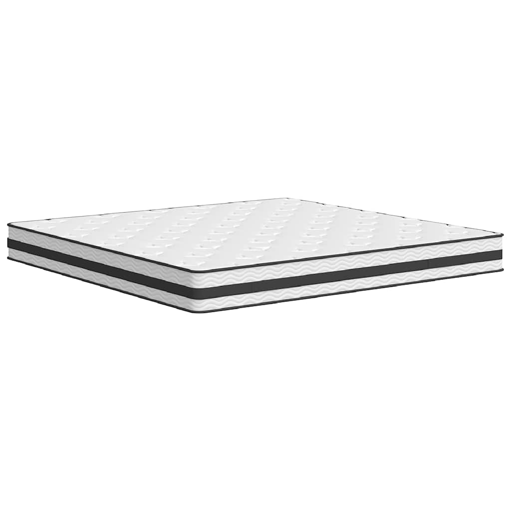 vidaXL Saltea cu arcuri bonnell King Size, fermitate medie, 200x200 cm vidaXL Saltea cu arcuri bonnell King Size, fermitate medie, 200x200 cm