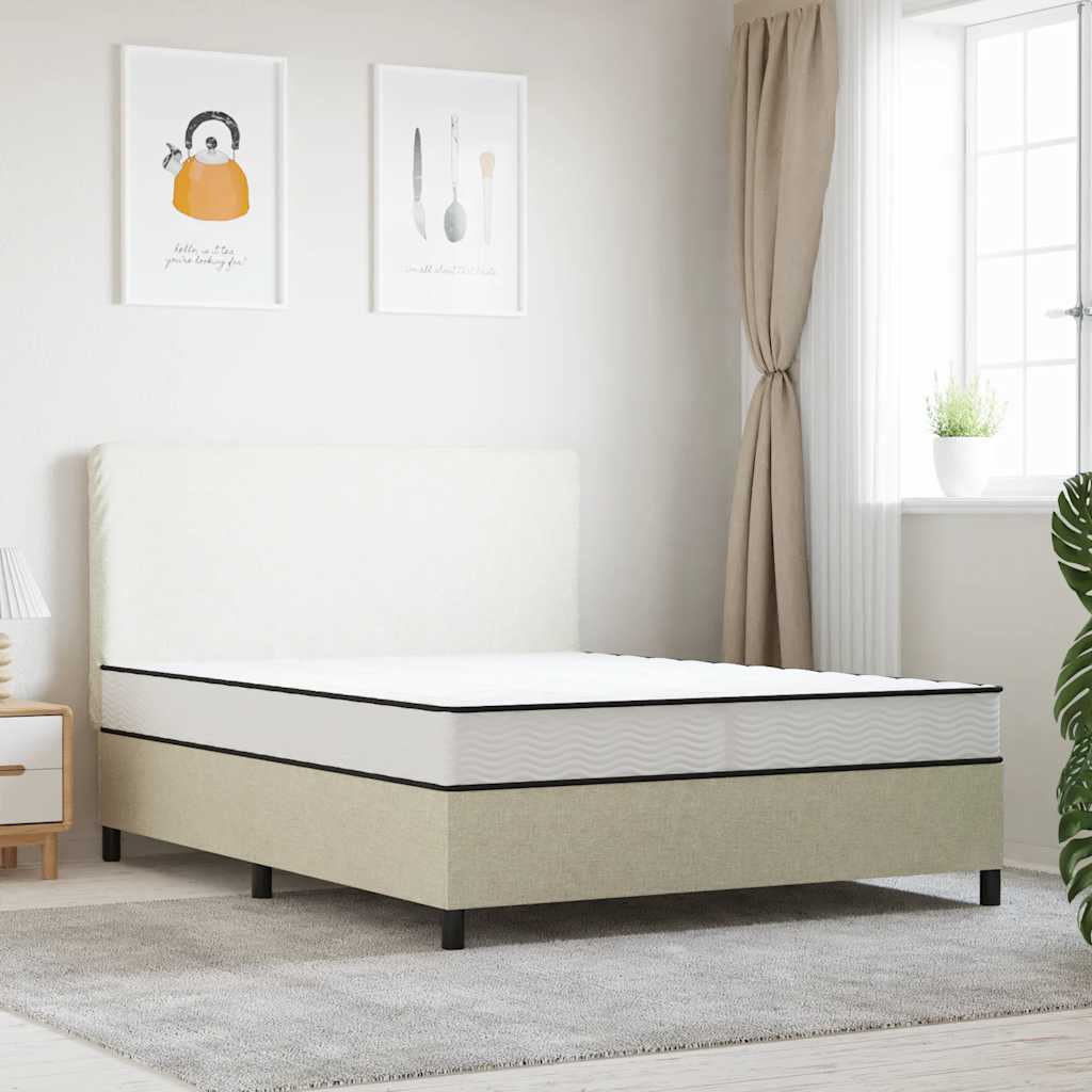 vidaXL Saltea cu arcuri bonnell, fermitate medie, 140x190 cm vidaXL Saltea cu arcuri bonnell, fermitate medie, 140x190 cm