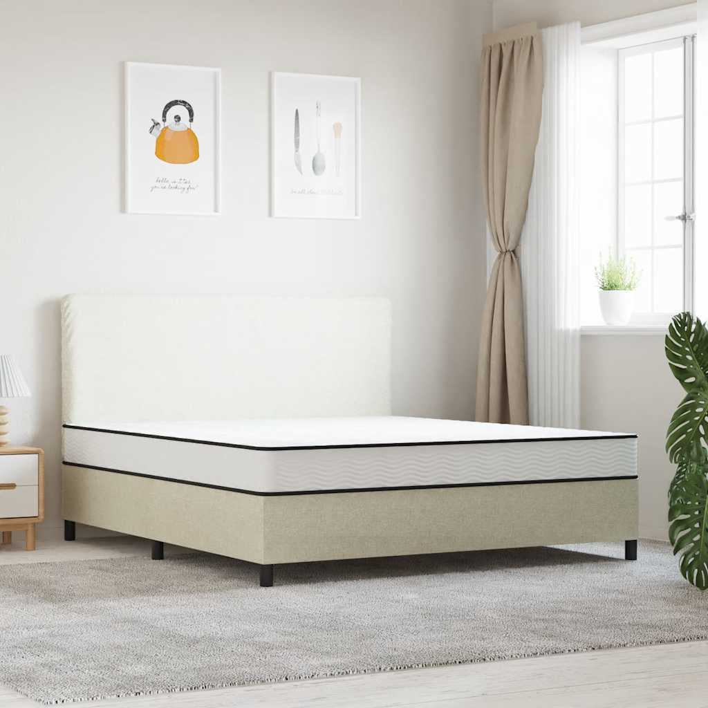 vidaXL Saltea cu arcuri bonnell King Size, fermitate medie, 200x200 cm vidaXL Saltea cu arcuri bonnell King Size, fermitate medie, 200x200 cm