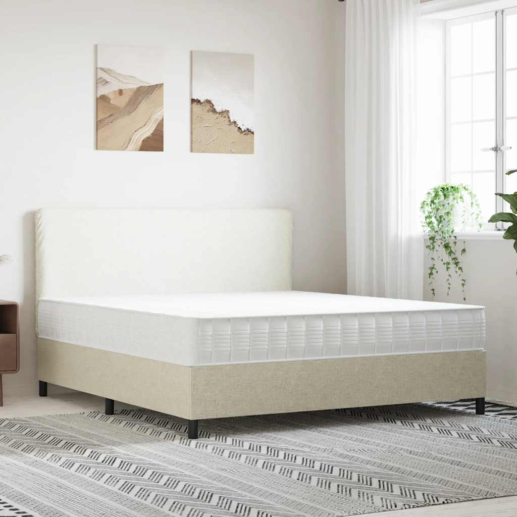 vidaXL Saltea cu arcuri buzunar, fermitate medie, 180x200 cm vidaXL Saltea cu arcuri buzunar, fermitate medie, 180x200 cm