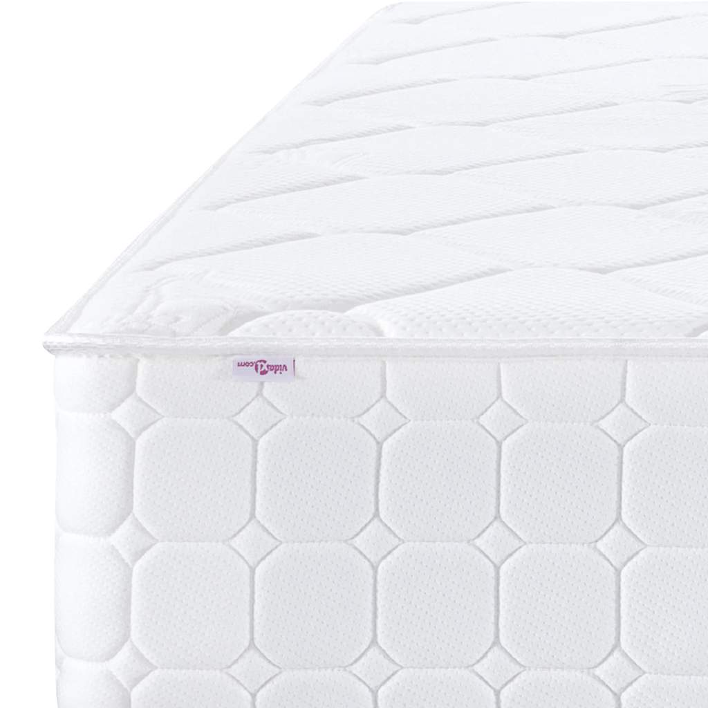 vidaXL Saltea arcuri buzunar Super King Size fermitate medie 160x200cm vidaXL Saltea arcuri buzunar Super King Size fermitate medie 160x200cm