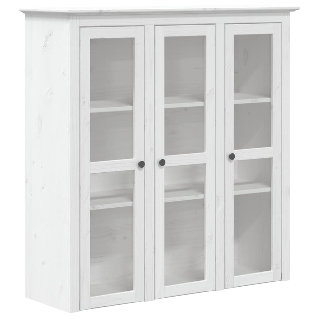 vidaXL Dulap Înalt "BODO", alb, 115,5x43x200,5 cm, lemn masiv de pin vidaXL Dulap Înalt "BODO", alb, 115,5x43x200,5 cm, lemn masiv de pin