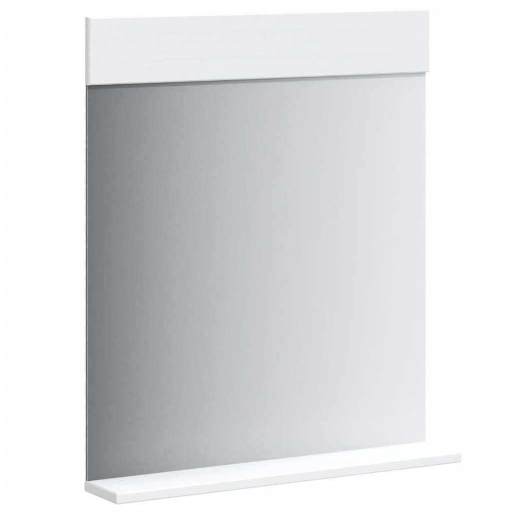 vidaXL Set mobilier baie „BERG”, 2 piese, alb, lemn masiv de pin vidaXL Set mobilier baie „BERG”, 2 piese, alb, lemn masiv de pin